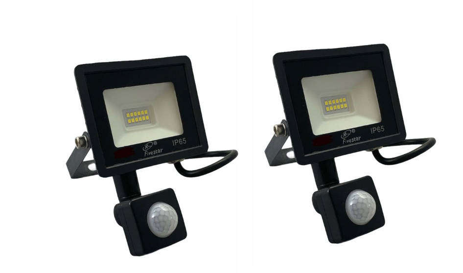 2 Pack - 30w Motion Sensor LED Floodlight