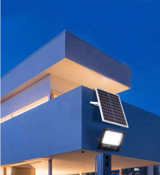 200w Solar Flood Light With Remote - GT65