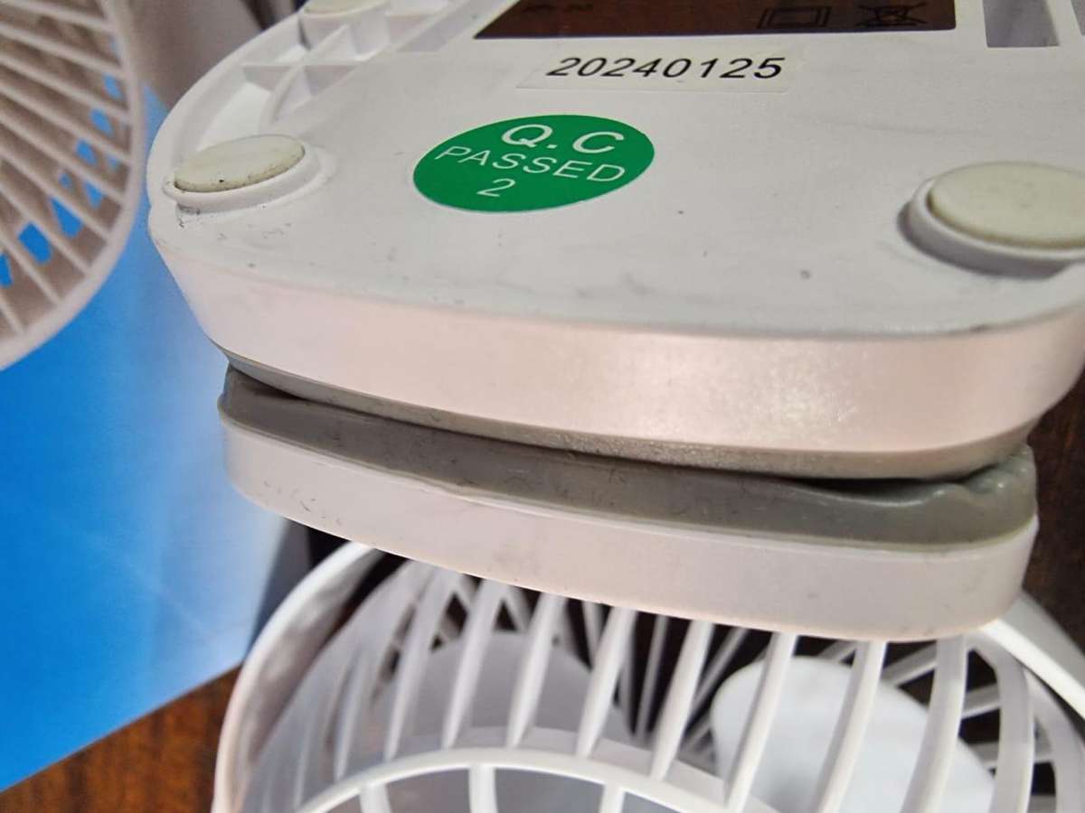 Eurolux Portable Rehargeable Usb Mini Clip On Fan