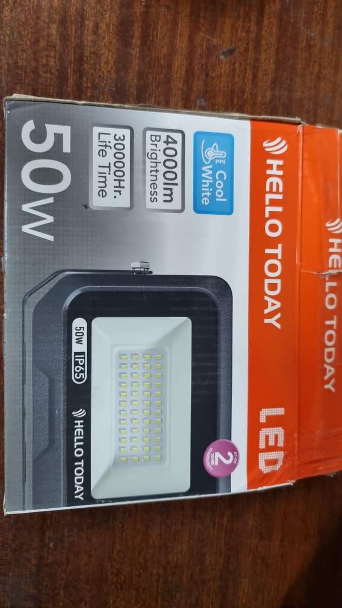 2 Pack - 50W & 30W LED Flood Light Outdoor IP65 Waterproof
