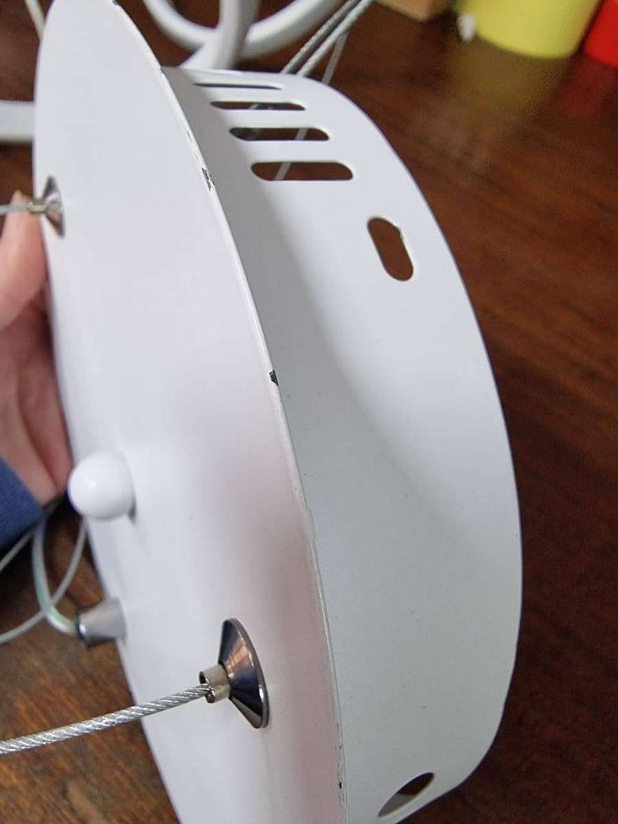 White Modern LED Pendant Lights Aluminium & Acrylic - CD106