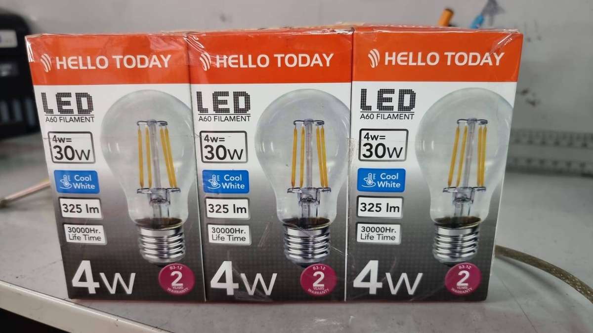 8 Pack - Mixed bundle Globe Light Bulb E27