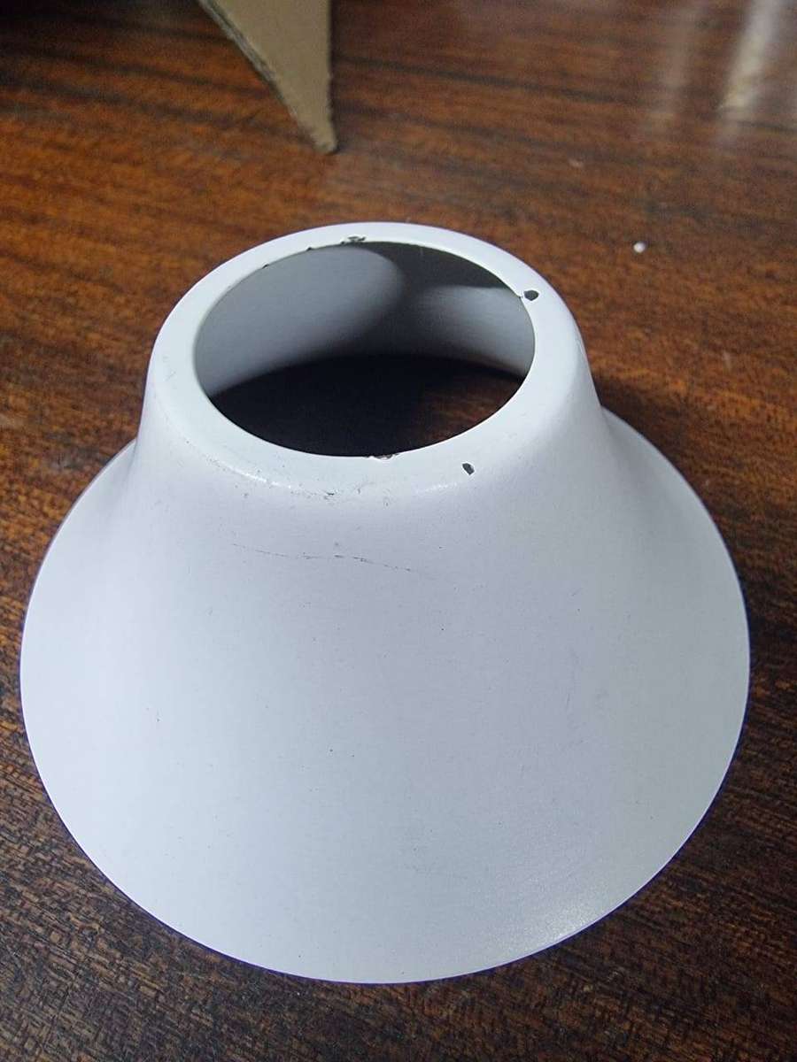 White & Black Retractable Ceiling Fan With Remote - 073  #35