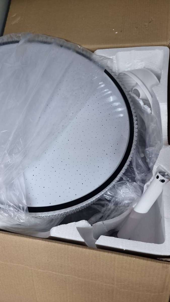 Modern Retractable White Ceiling Fan with Lights 098 #36