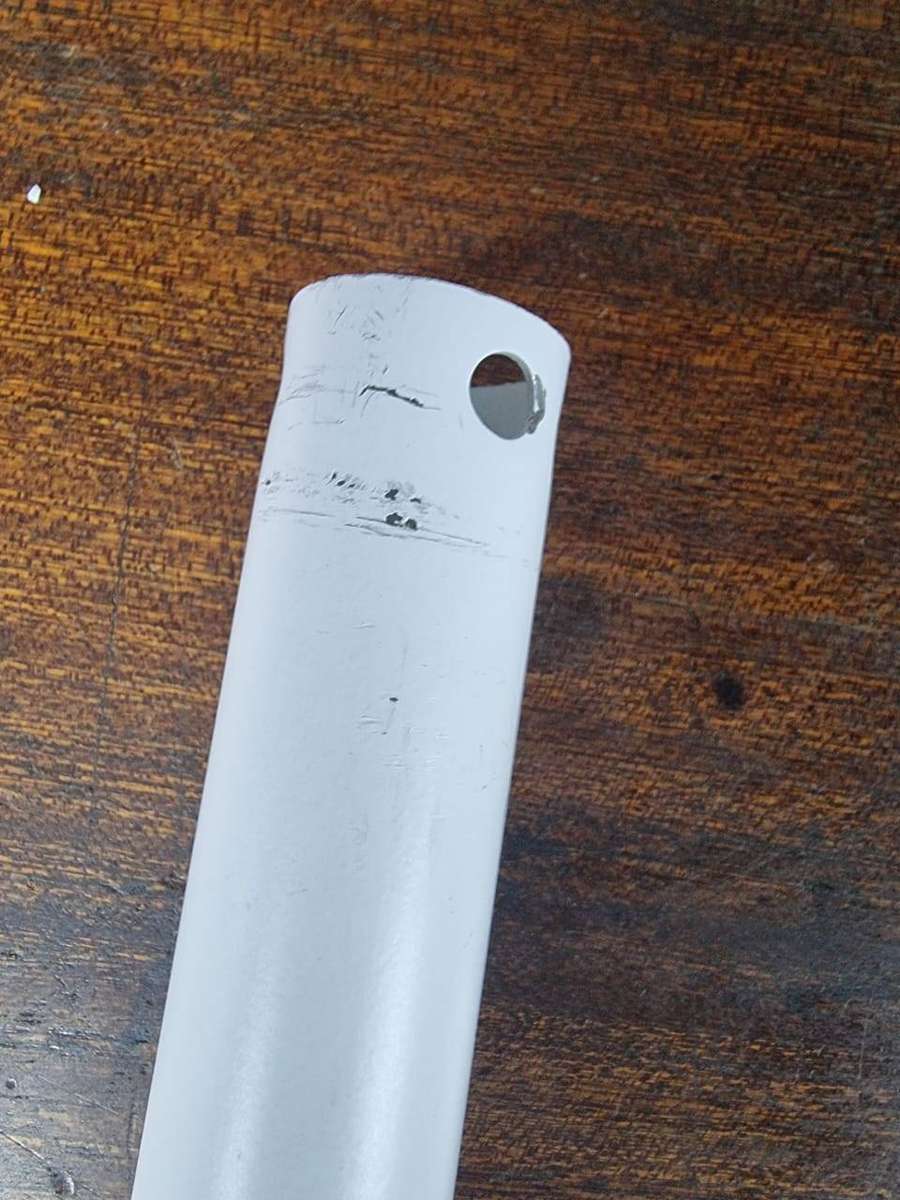 White & Black Retractable Ceiling Fan With Remote - 073  #35