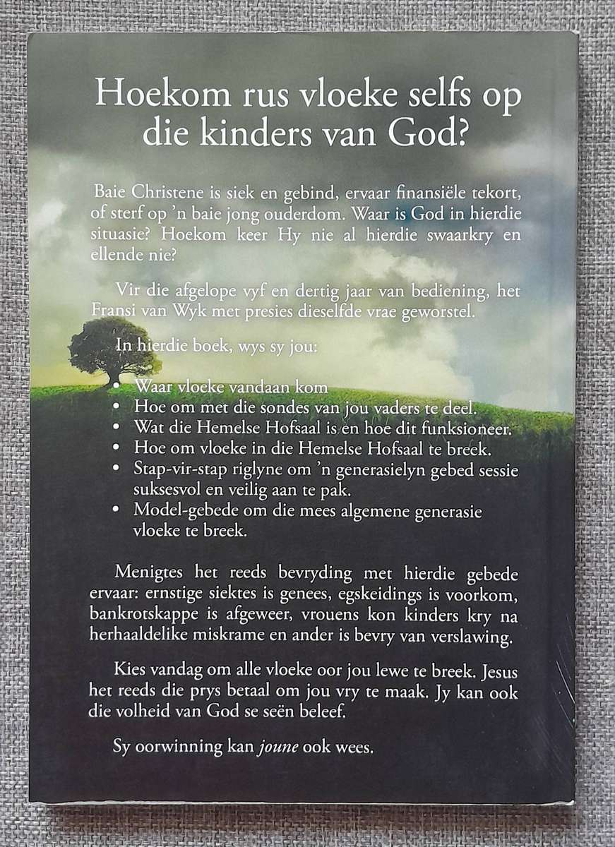 Breek die vloek, leef die seën - Fransi van Wyk