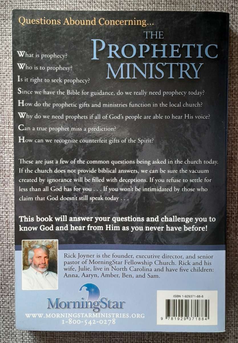 The Prophetic Ministry - Rick Joyner