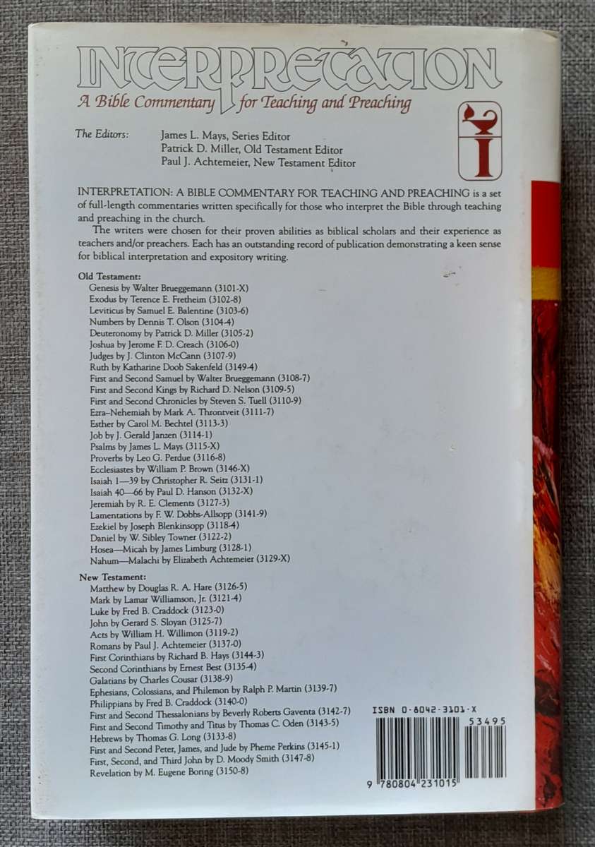 Interpretation Bible Commentary of Genesis - Walter Brueggemann