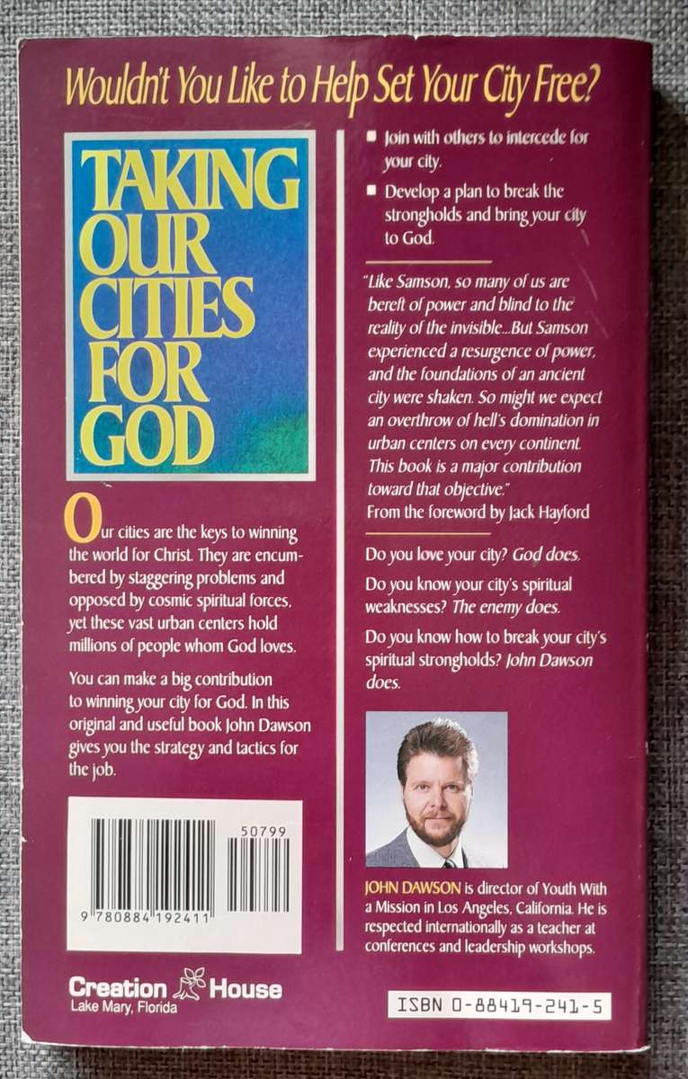 Taking our cities for God - John Dawson