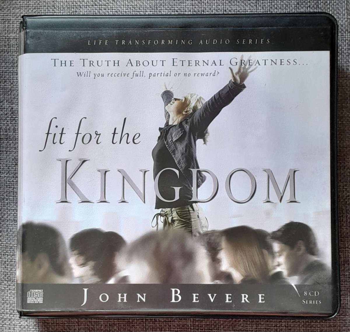 Fit for the Kingdom - John Bevere (set of 8 CD's)