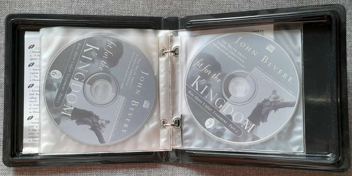 Fit for the Kingdom - John Bevere (set of 8 CD's)