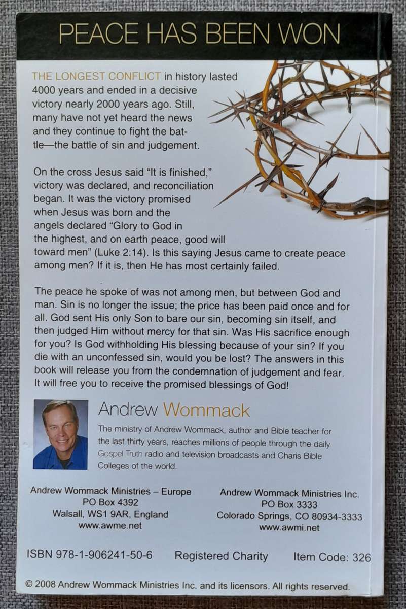 The War is over - Andrew Wommack