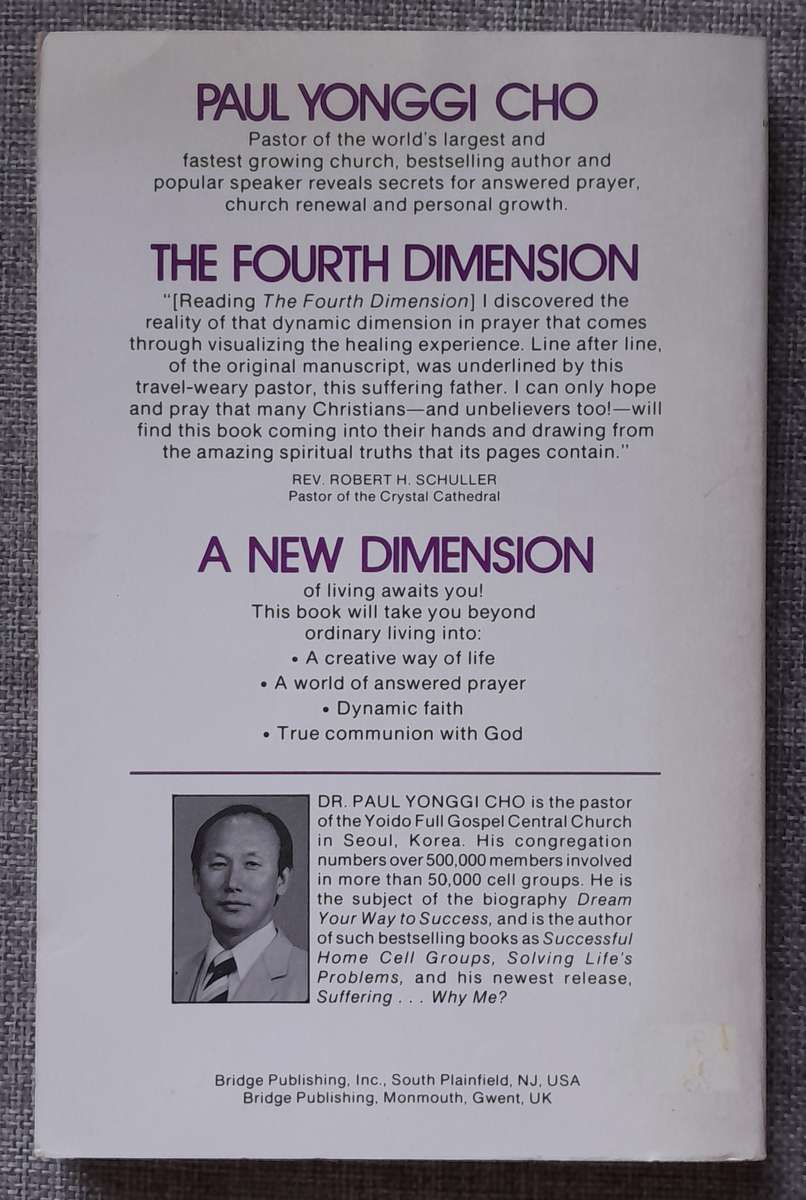 The Fourth Dimension - Paul Yonggi Cho