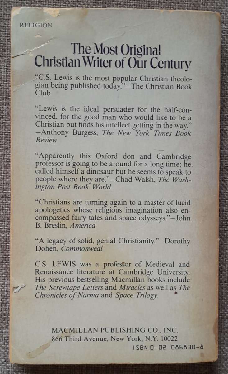 Mere Christianity - C.S. Lewis