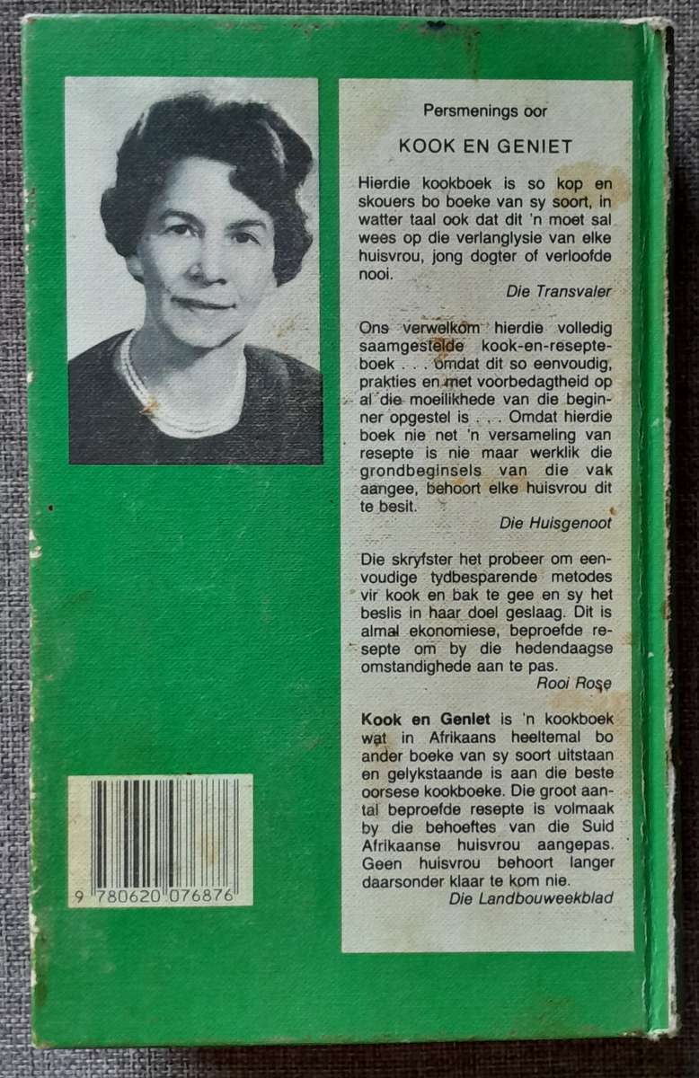 Kook en Geniet - SJA de Villiers (Hardcover) (R20 discount if combined with another order)