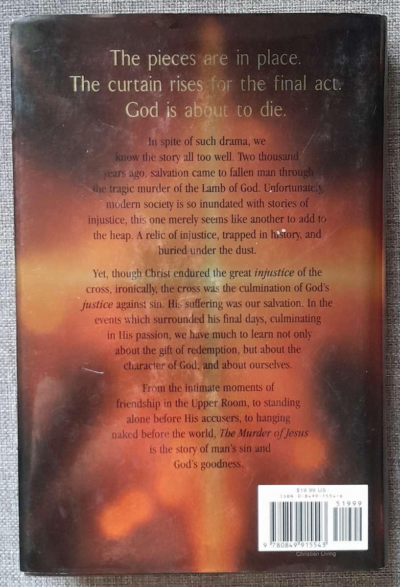 The Murder of Jesus - John MacArthur (Hardcover) (R20 discount if combined with another order)