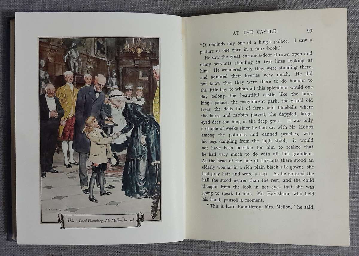 Little Lord Fauntleroy - Frances Hodgson Burnettt (Hardcover) Est 1936 edition