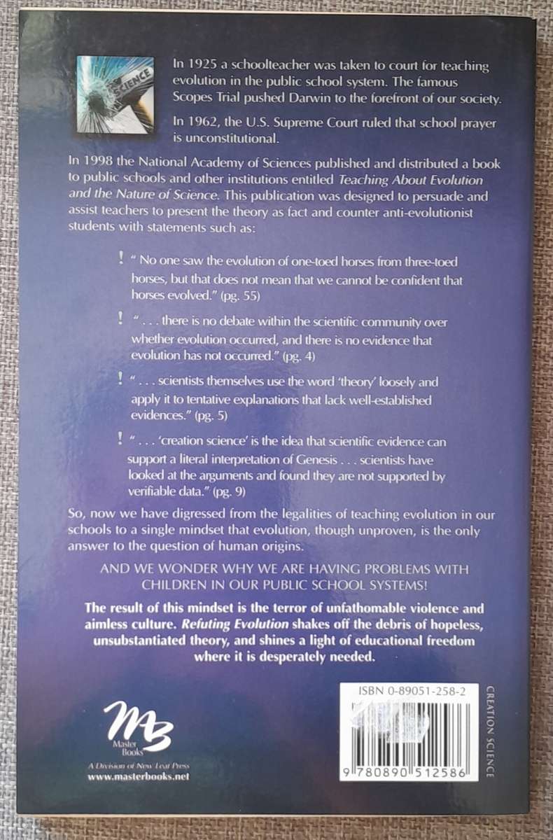 Refuting Evolution - Jonathan Sarfati