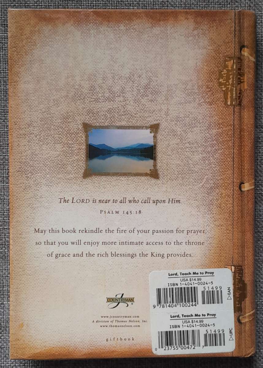 Lord, teach me to pray - John MacArthur (Hardcover)