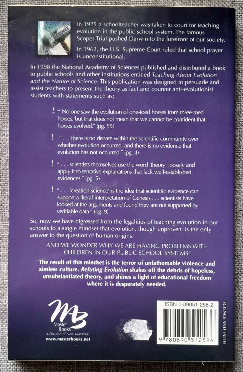 Refuting Evolution - Jonathan Sarfati