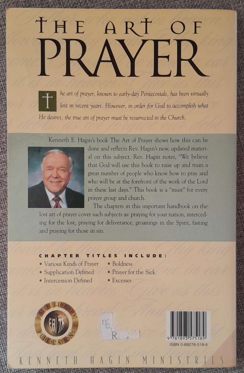 The Art of prayer - Kenneth Hagin