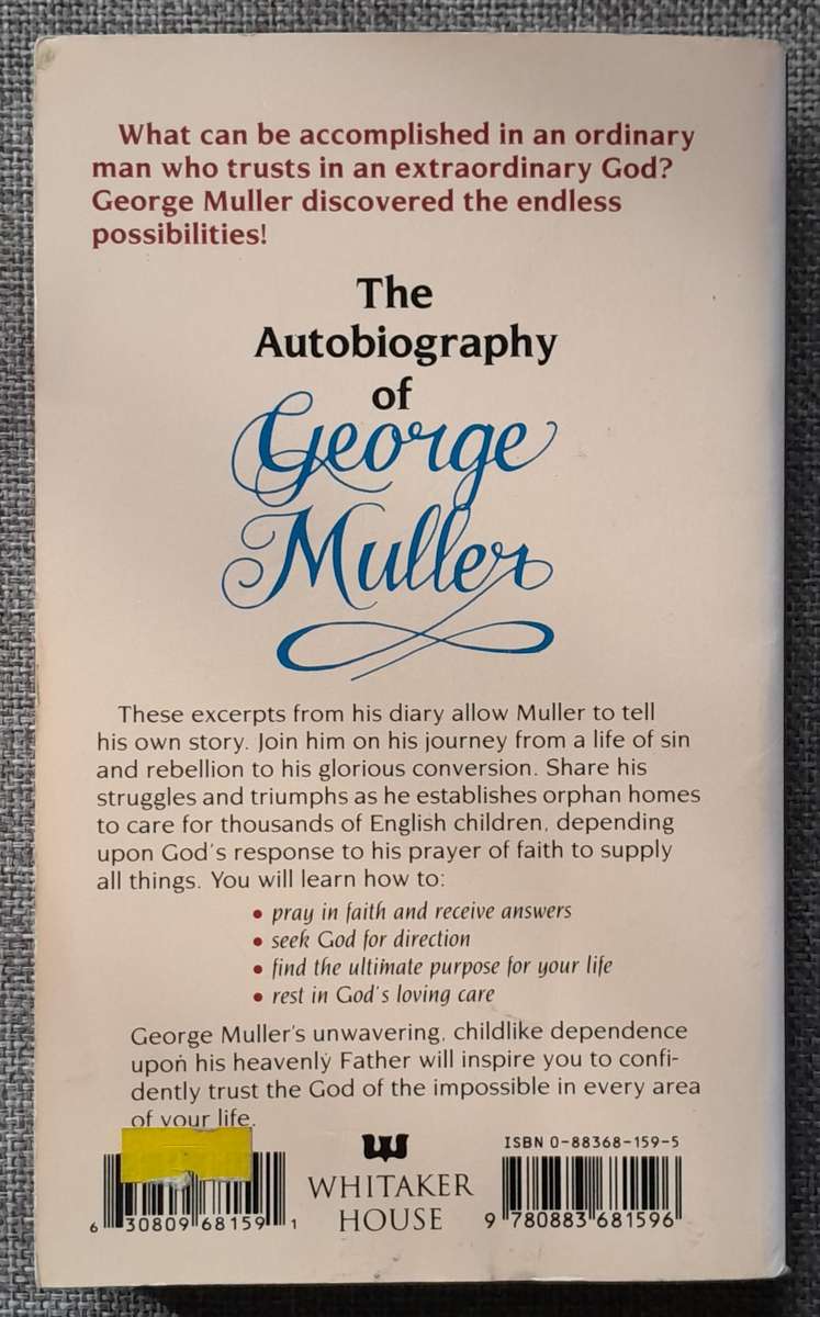 George Muller Autobiography