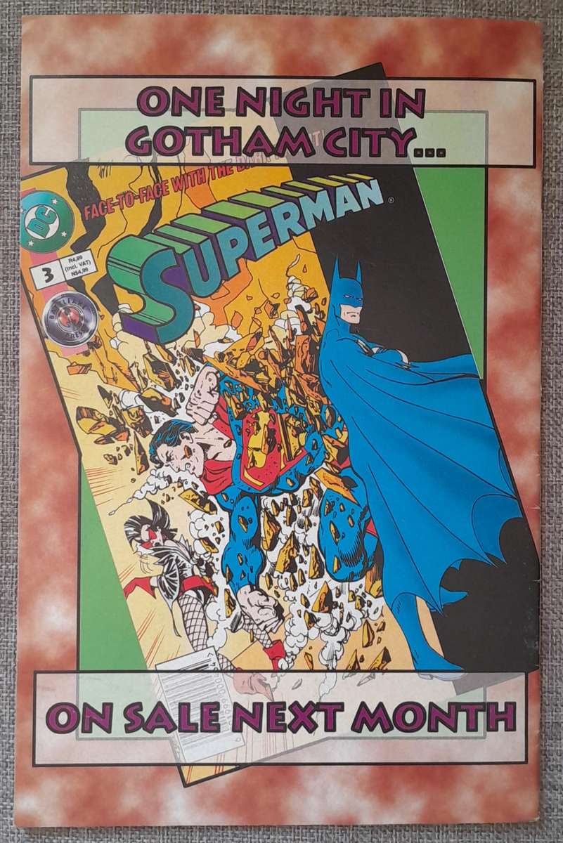 1986 DC Comics #2 Superman the legend continues - Introducing Lois Lane