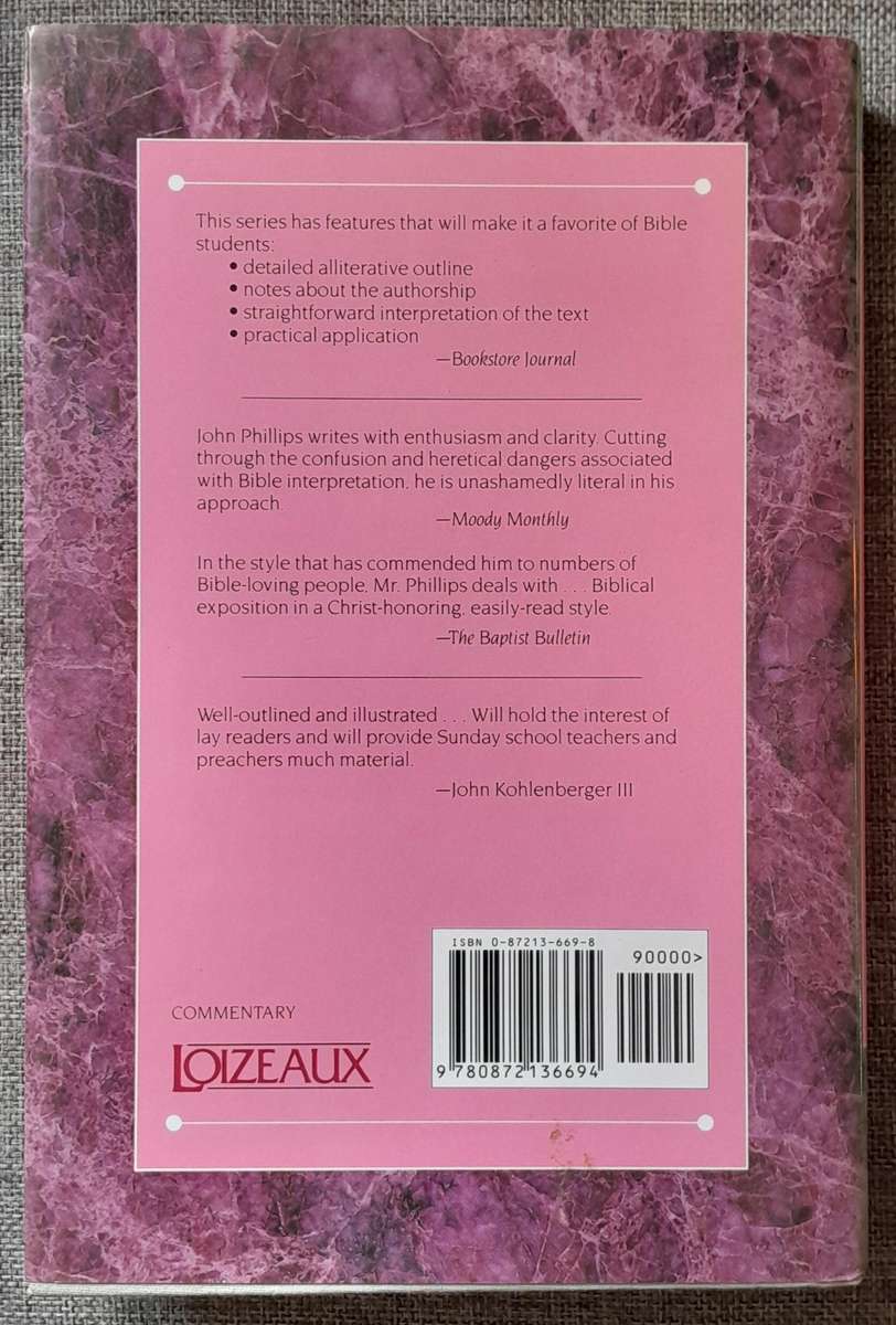 Exploring Romans - John Phillips (Hardcover Commentary)