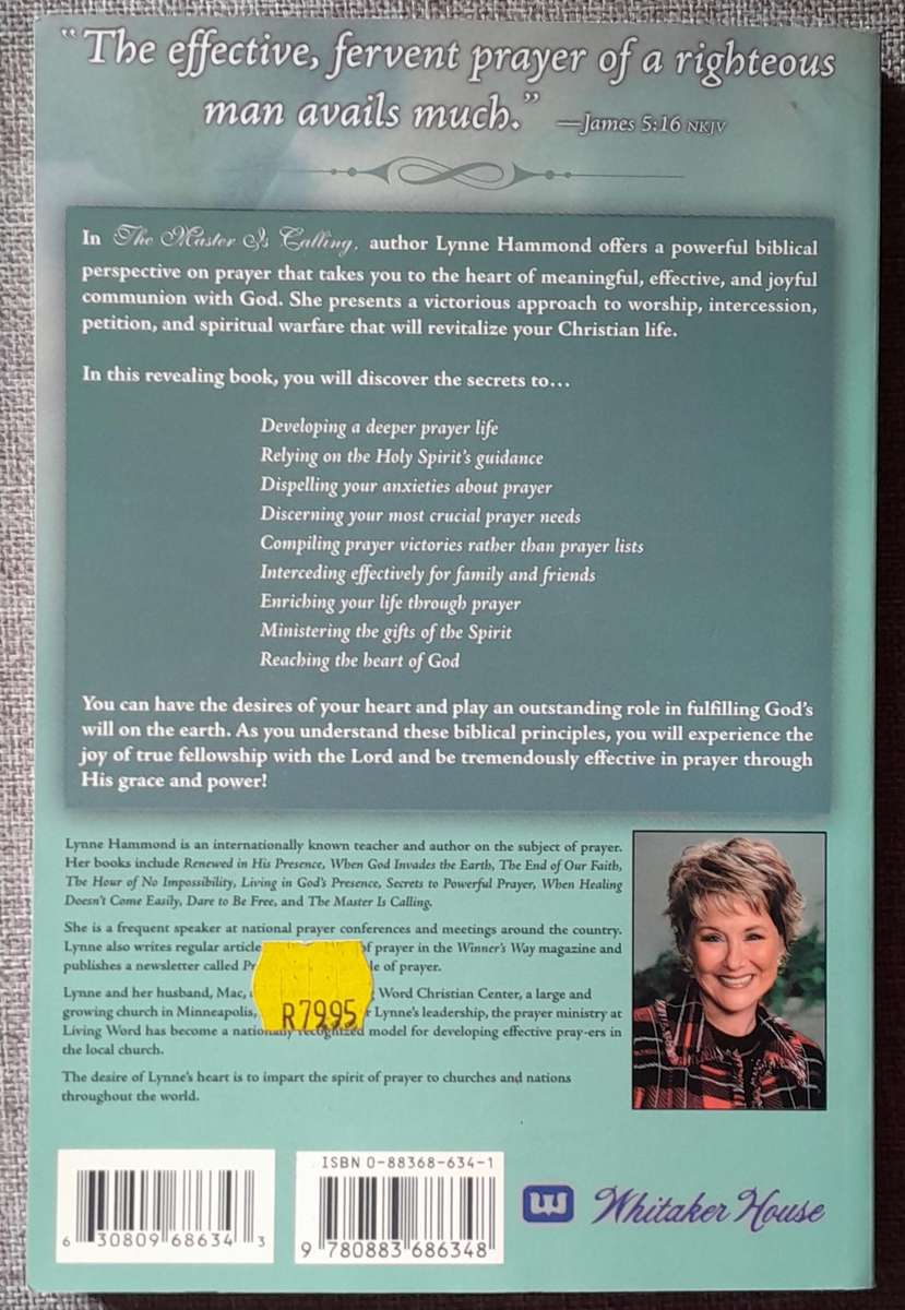 The Master is calling - Lynne Hammond