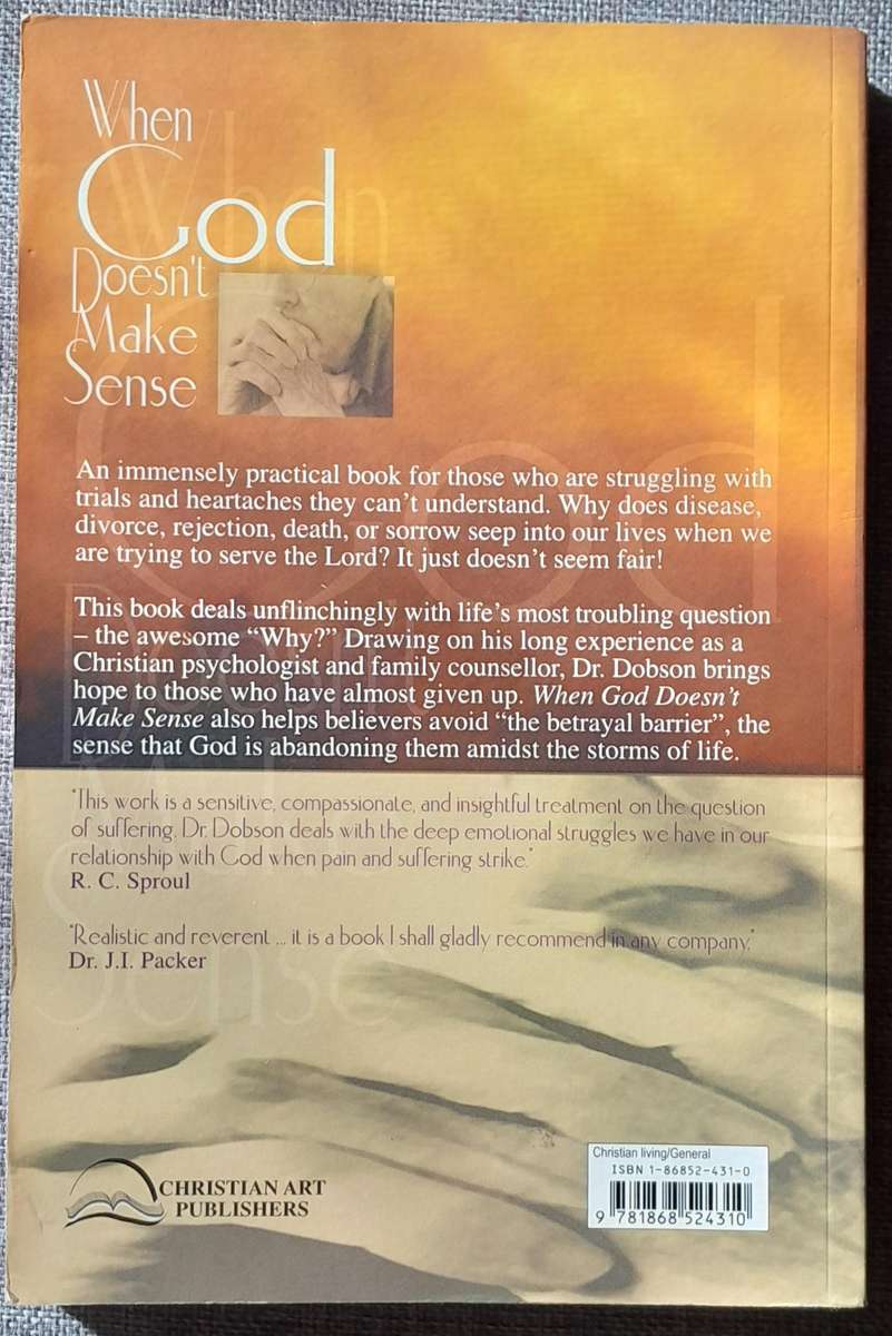 When God doesn't make sense - James Dobson