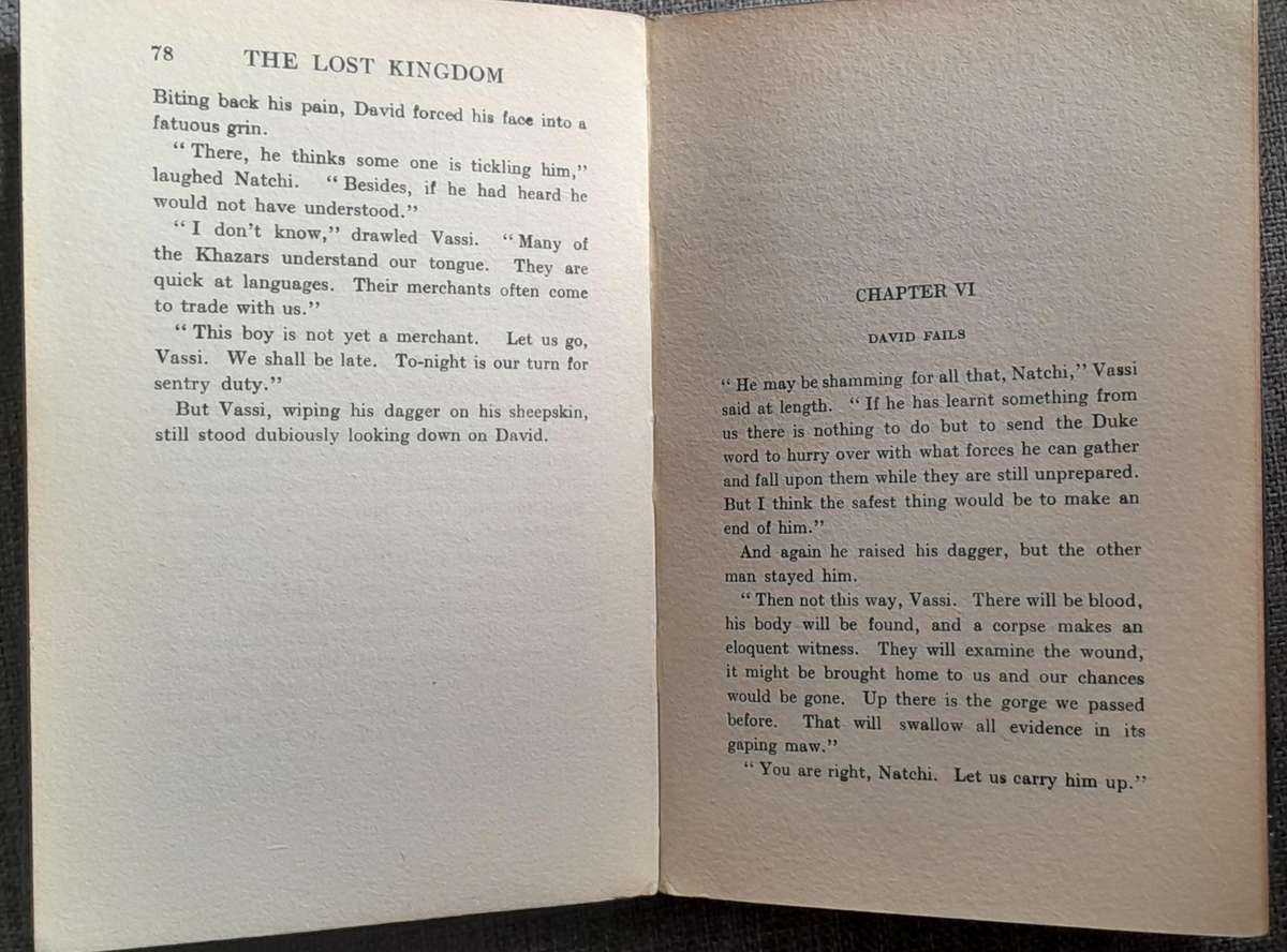 The Lost Kingdom or The Passing of the Khazars - Samuel Gordon (1926 First Edition Hardcover)