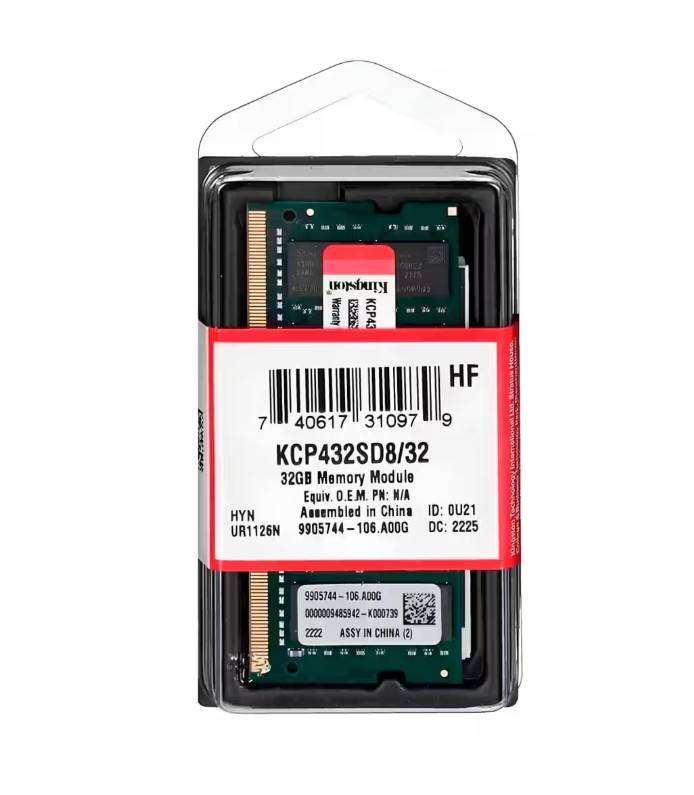 Kingston KCP432SD8/32 Memory Module 32 GB 1 x 32 GB DDR4 3200 MHz