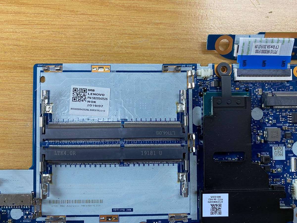 Lenovo Legion Y540-17IRH-PG0 Motherboard with Core i5 CPU