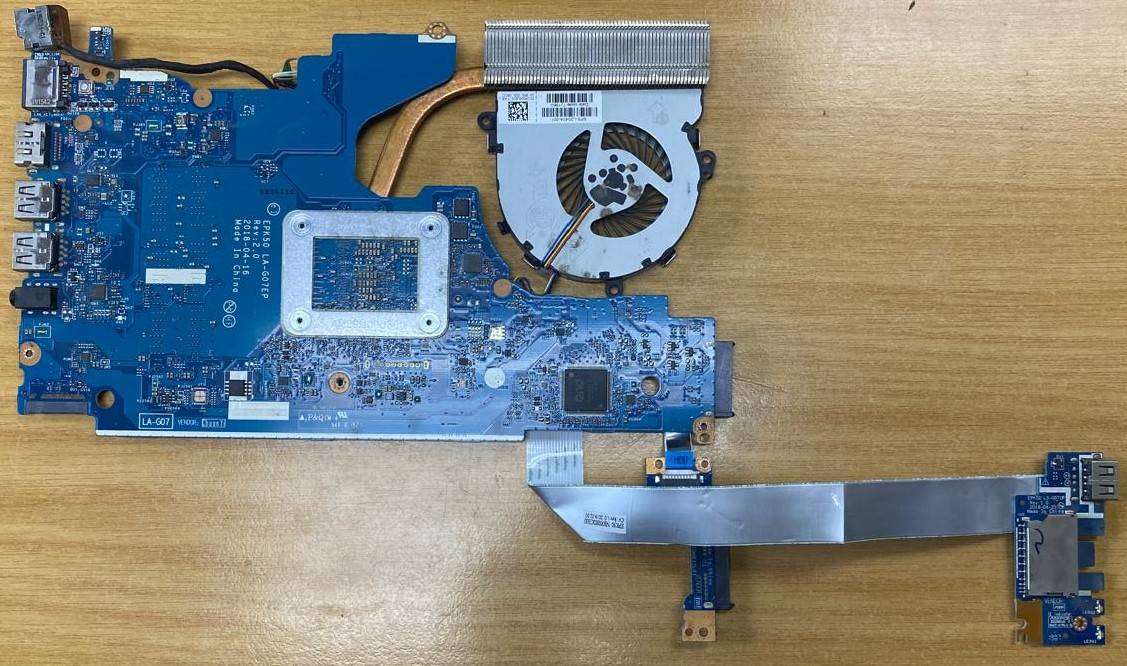 HP 250 G7 Laptop motherboard with intel Core i3 7th gen CPU