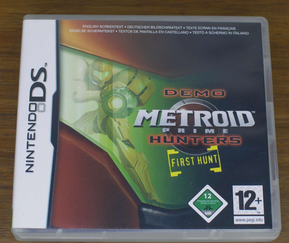 Nintendo DS Console (Metroid Prime Hunters Demo) - Complete in Box