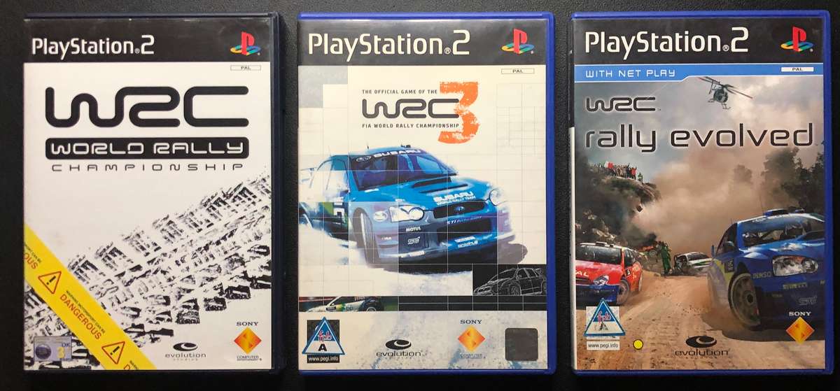World Rally Championship Game Bundle - PlayStation 2