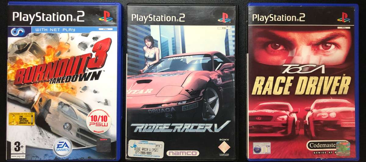 Racing Game Bundle - PlayStation 2