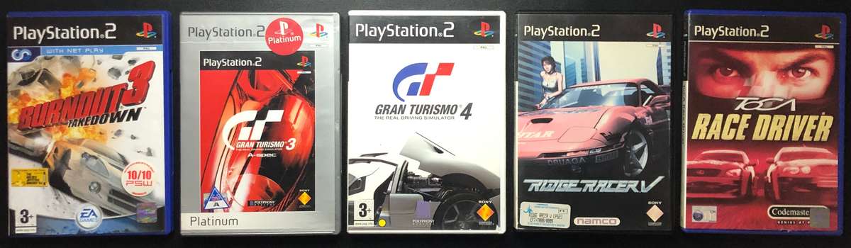 Racing Game Bundle - PlayStation 2