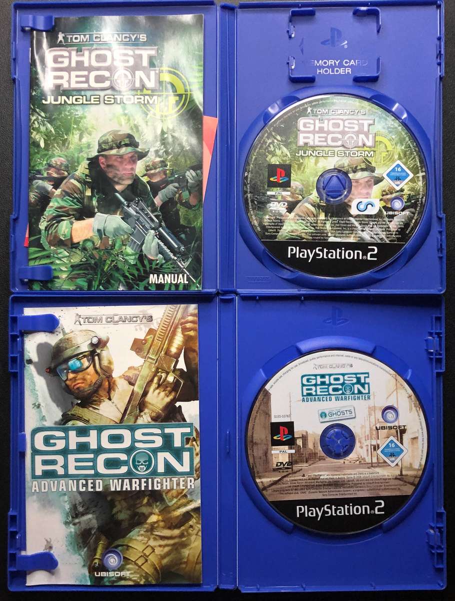 Tom Clancy's Splinter Cell/ Ghost Recon Game Bundle - PlayStation 2