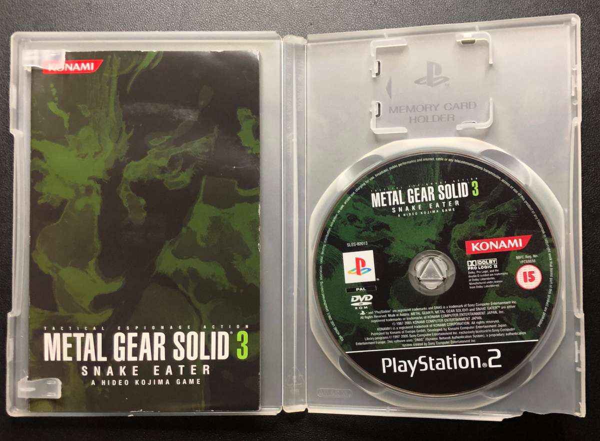 Metal Gear Solid Combo - PlayStation 2