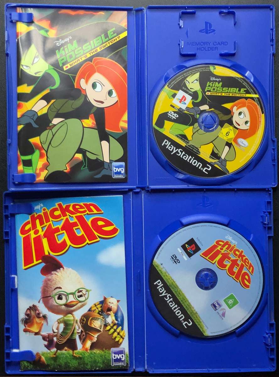 Disney/Movie Game Bundle - PlayStation 2