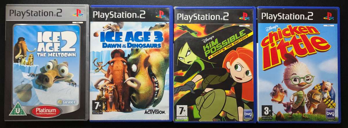 Disney/Movie Game Bundle - PlayStation 2