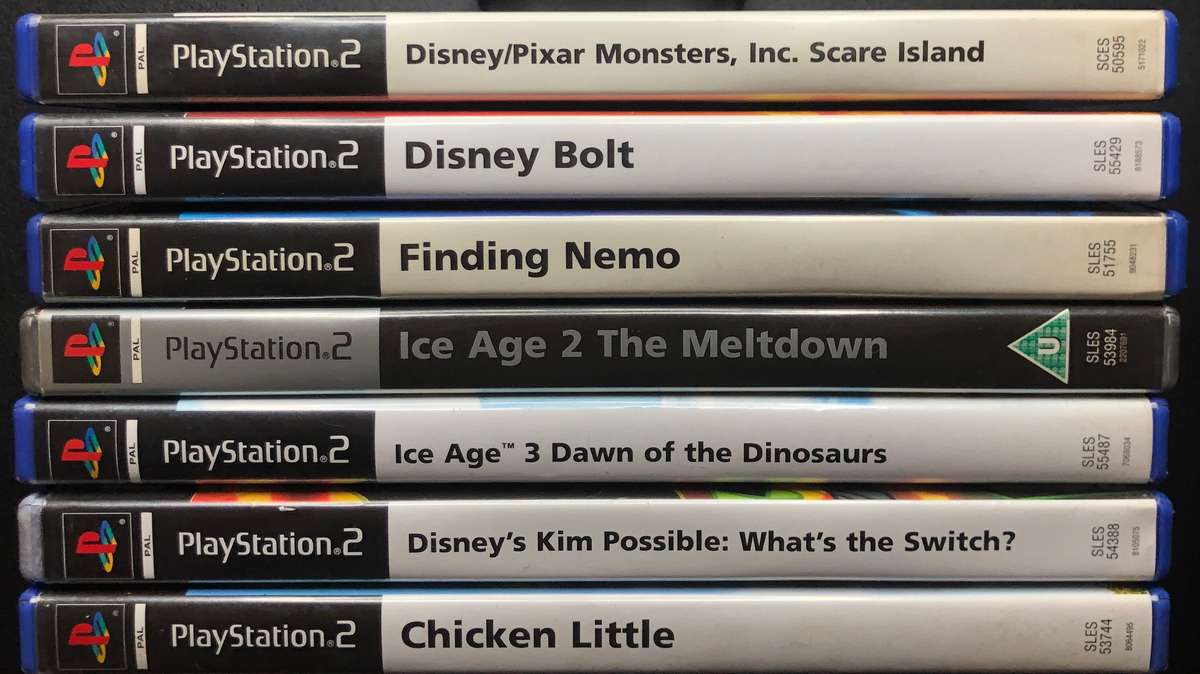 Disney/Movie Game Bundle - PlayStation 2