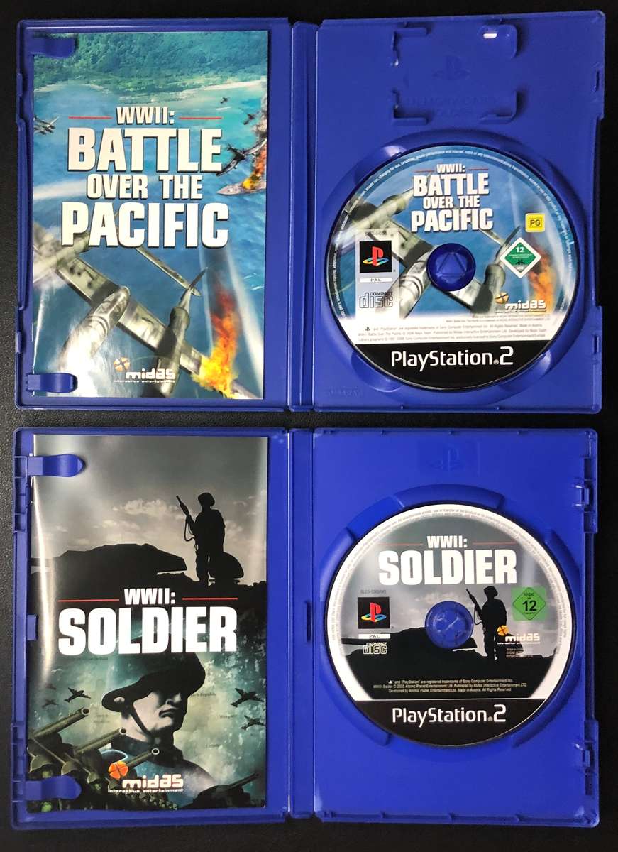 World War Game Bundle - PlayStation 2