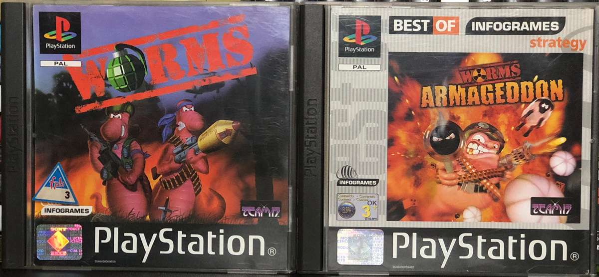 Worms + Worms: Armageddon - PlayStation