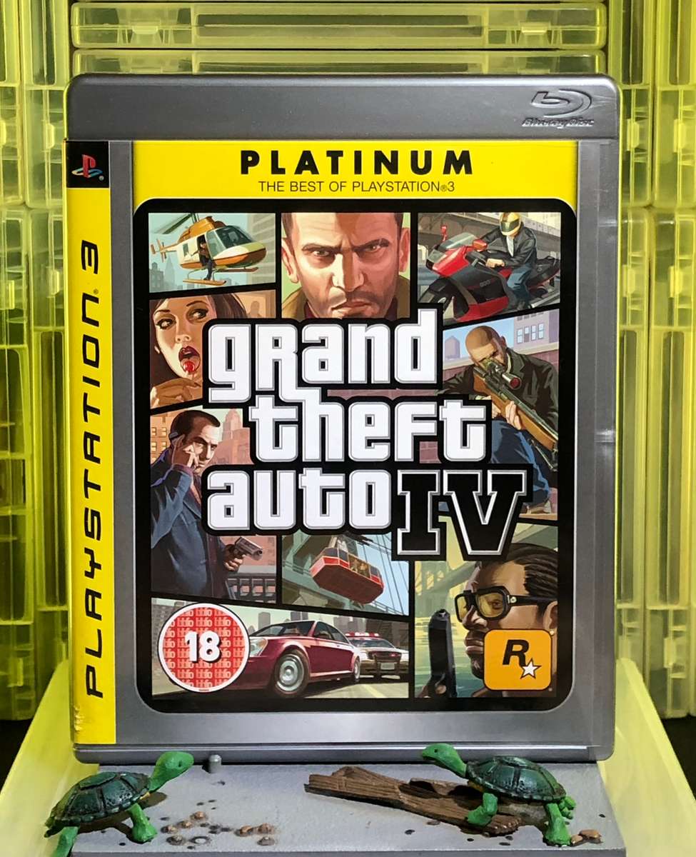Grand Theft Auto IV (Platinum)- PlayStation 3
