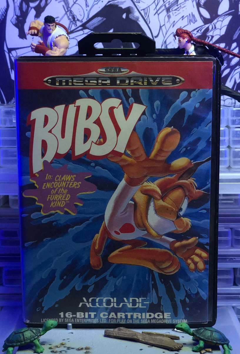 Busby Claws Encounters of the Furred Kind - Sega Mega Drive