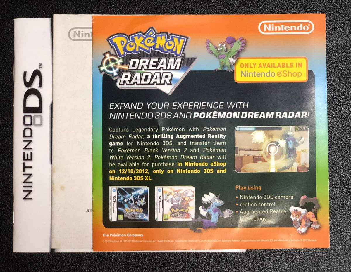 Pokémon: Black Version 2 - Nintendo DS