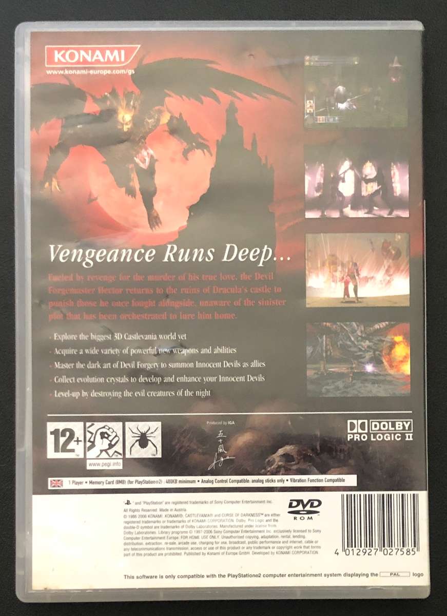 Castlevania: Curse of Darkness - PlayStation2