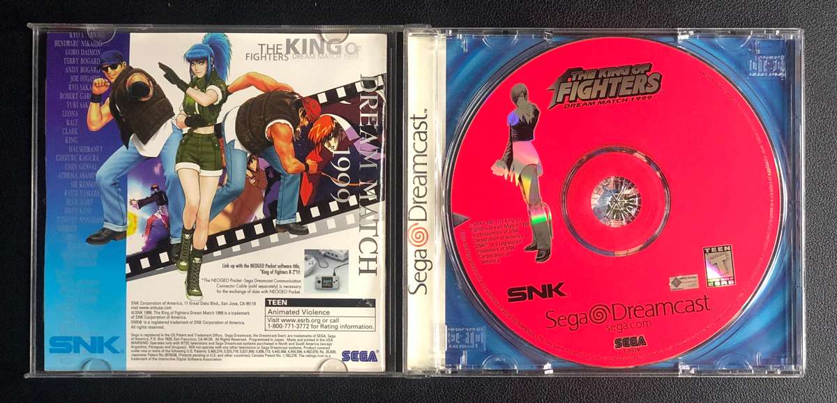 The King of Fighters: Dream Match 1999 - Sega Dreamcast